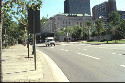 L'ancien lieu de la résidence d' Edward Van Cortlandt à Ottawa; photo : Jean-Luc Pilon